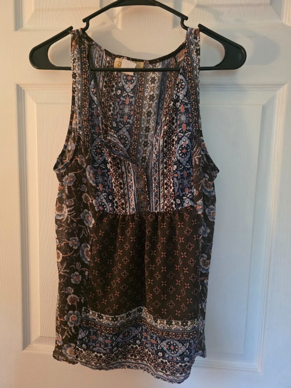 Colorful light weight blouse
